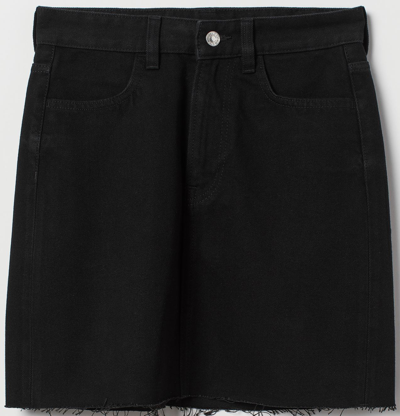 

Юбка джинсовая H&M 688105911  Черная, Юбка джинсовая H&M 688105911 36 Черная