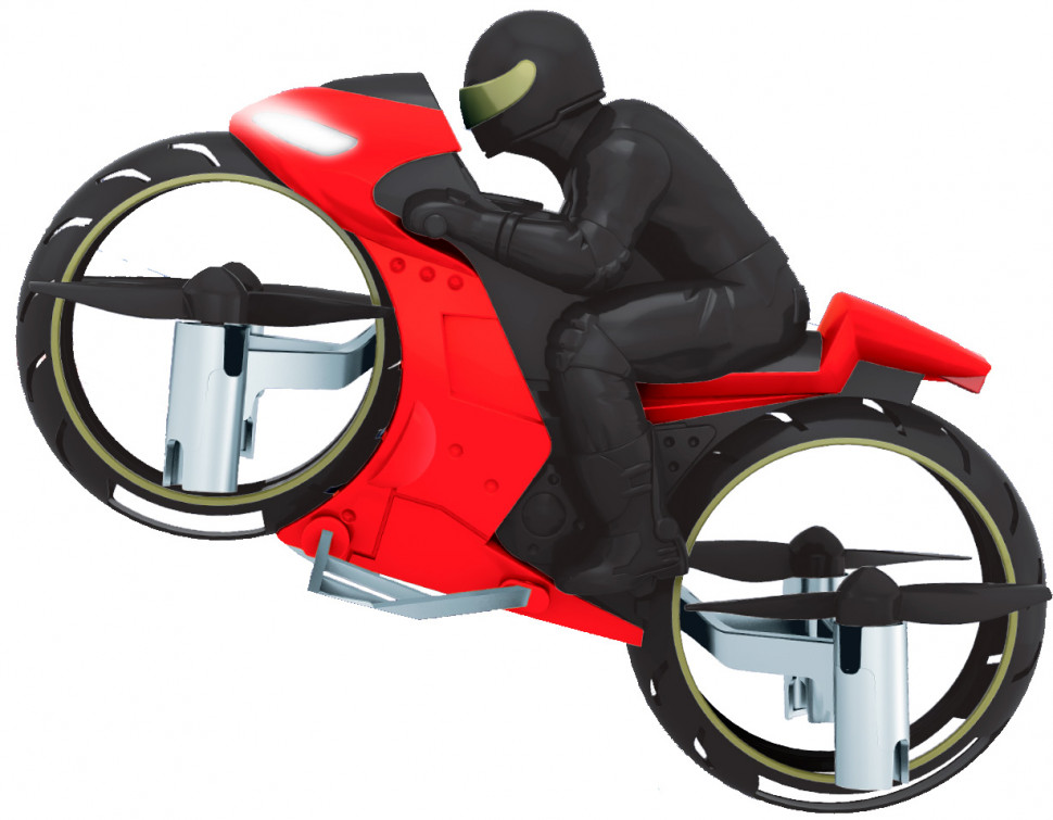 

Летающий квадрокоптер-мотоцикл на радиоуправлении ZIPP Toys RH818 (Красный)
