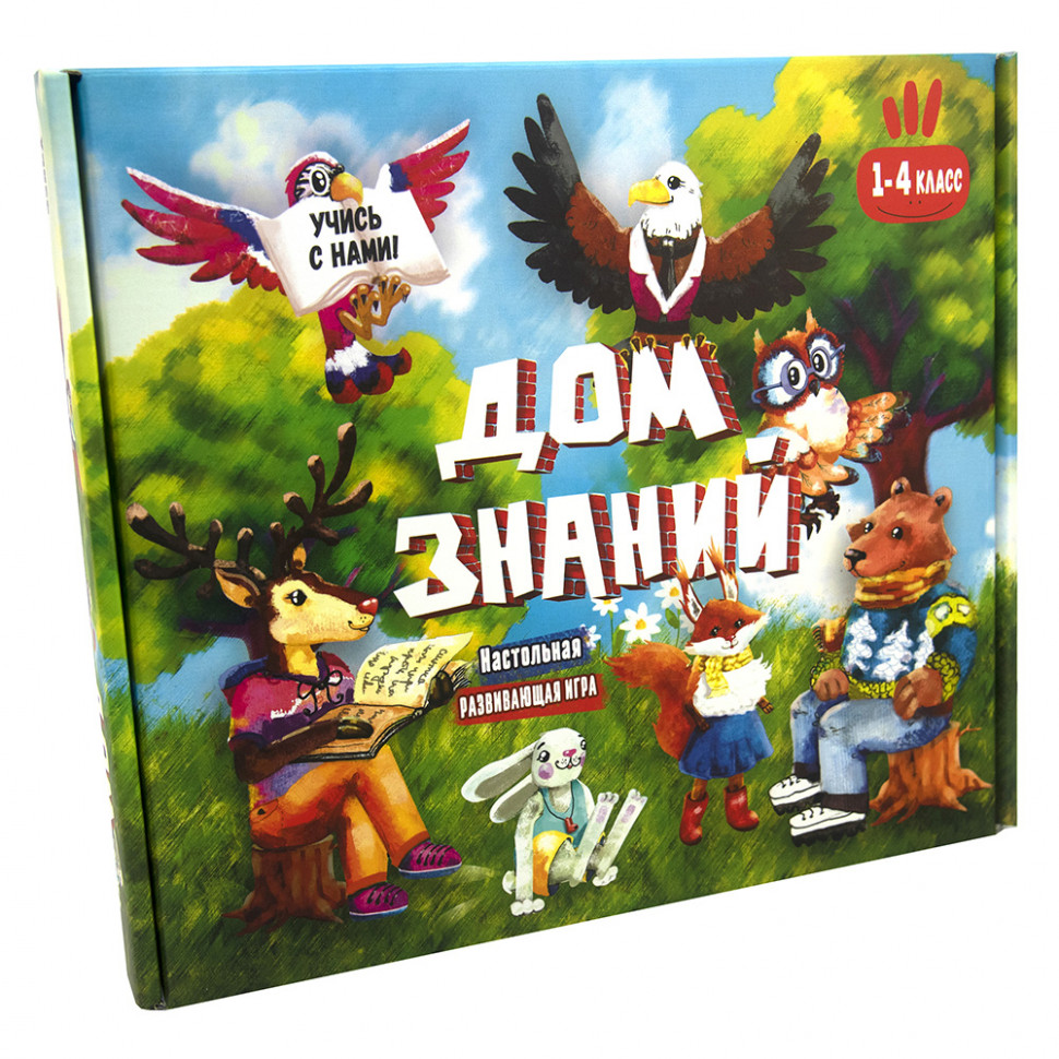 

Настольная игра "Дом знаний" Strateg 30316 рус.