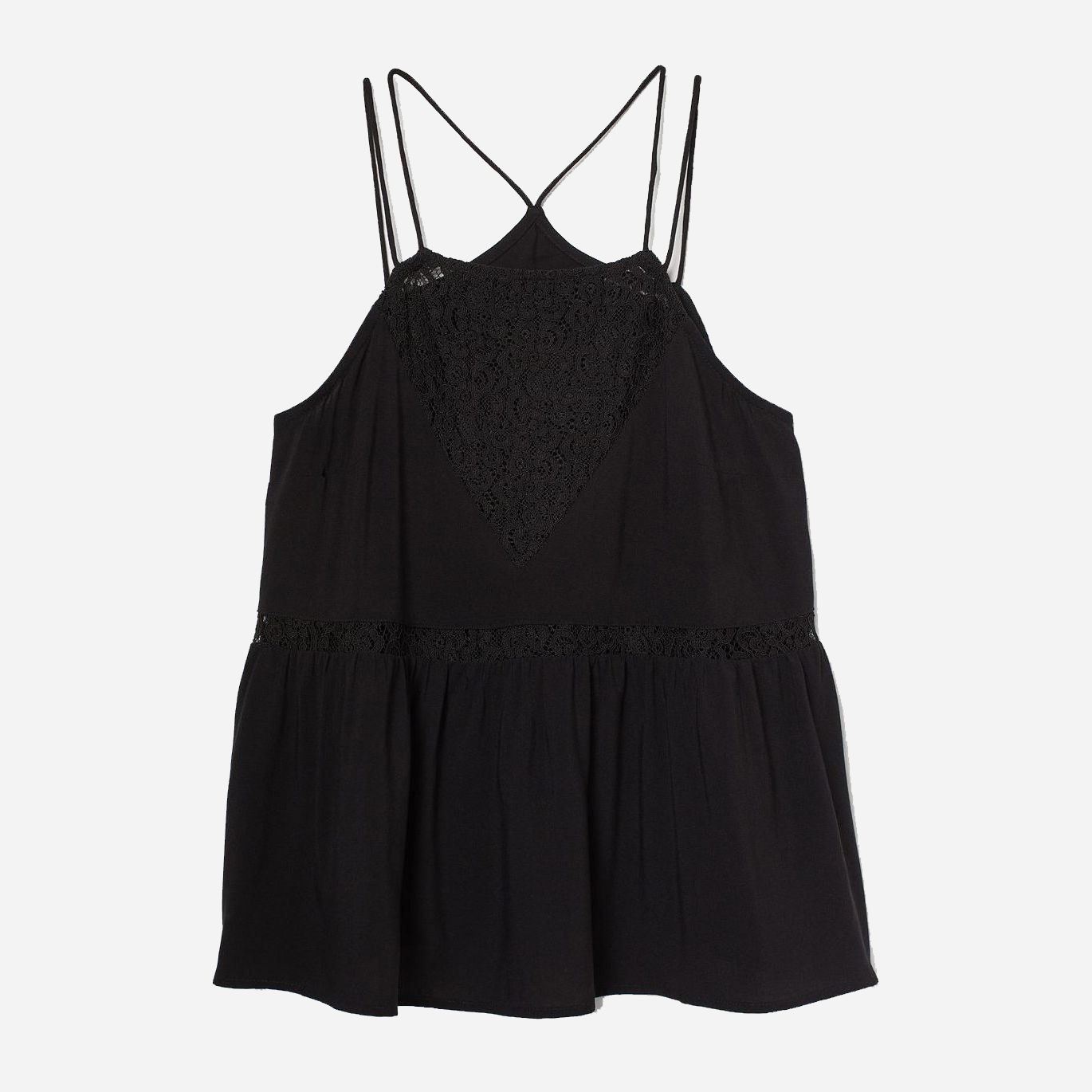 

Топ H&M 0753852  Черный, Топ H&M 0753852 32 Черный