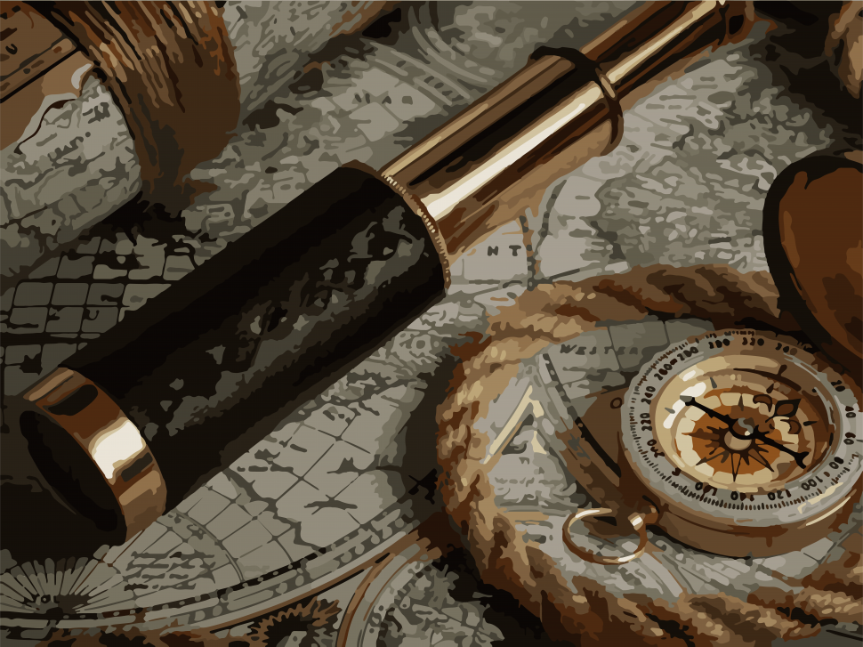 

Картина по номерам Art Craft "Мечты путешественника" 40х50 см 10521-AC