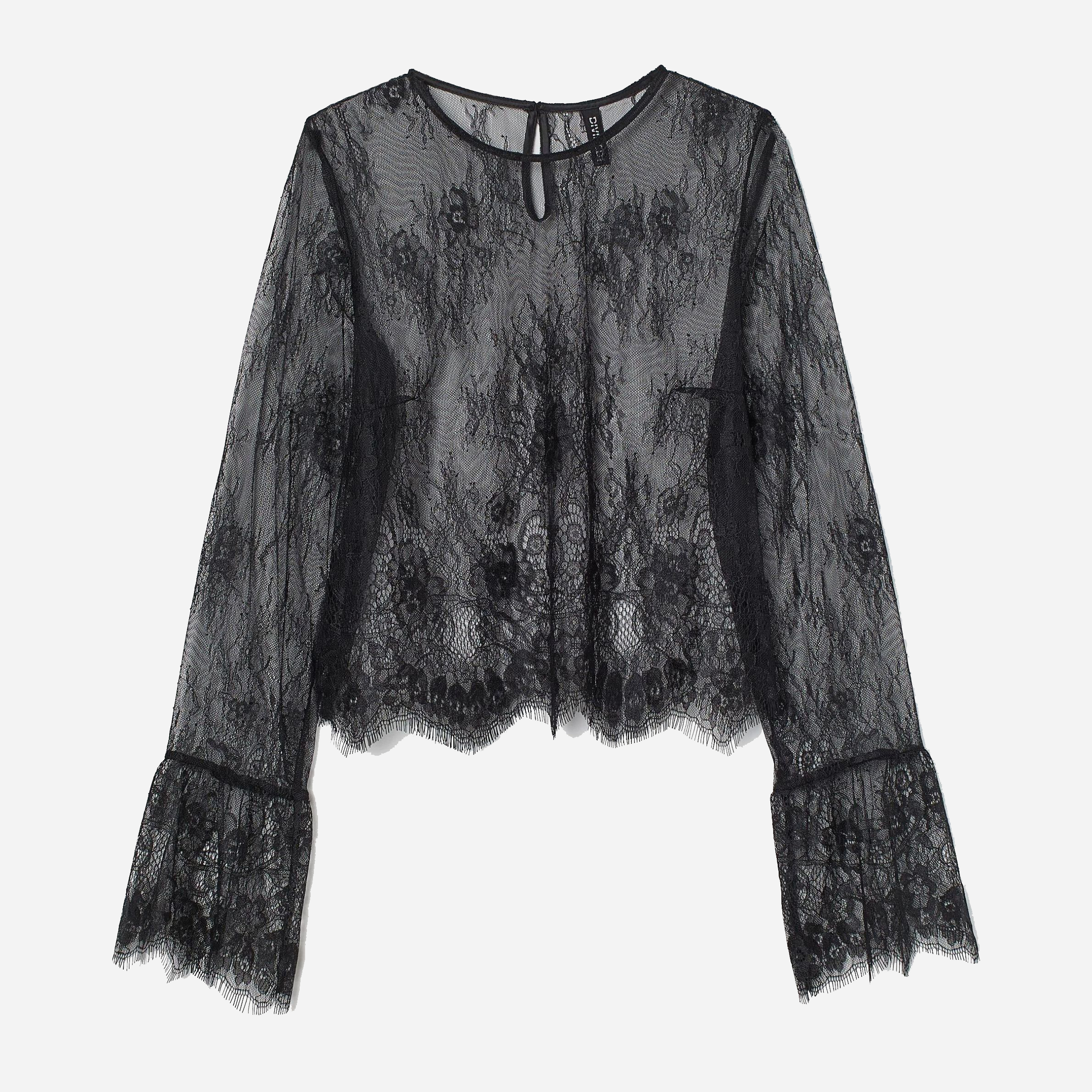 

Блузка H&M 0920541  Черная, Блузка H&M 0920541 34 Черная