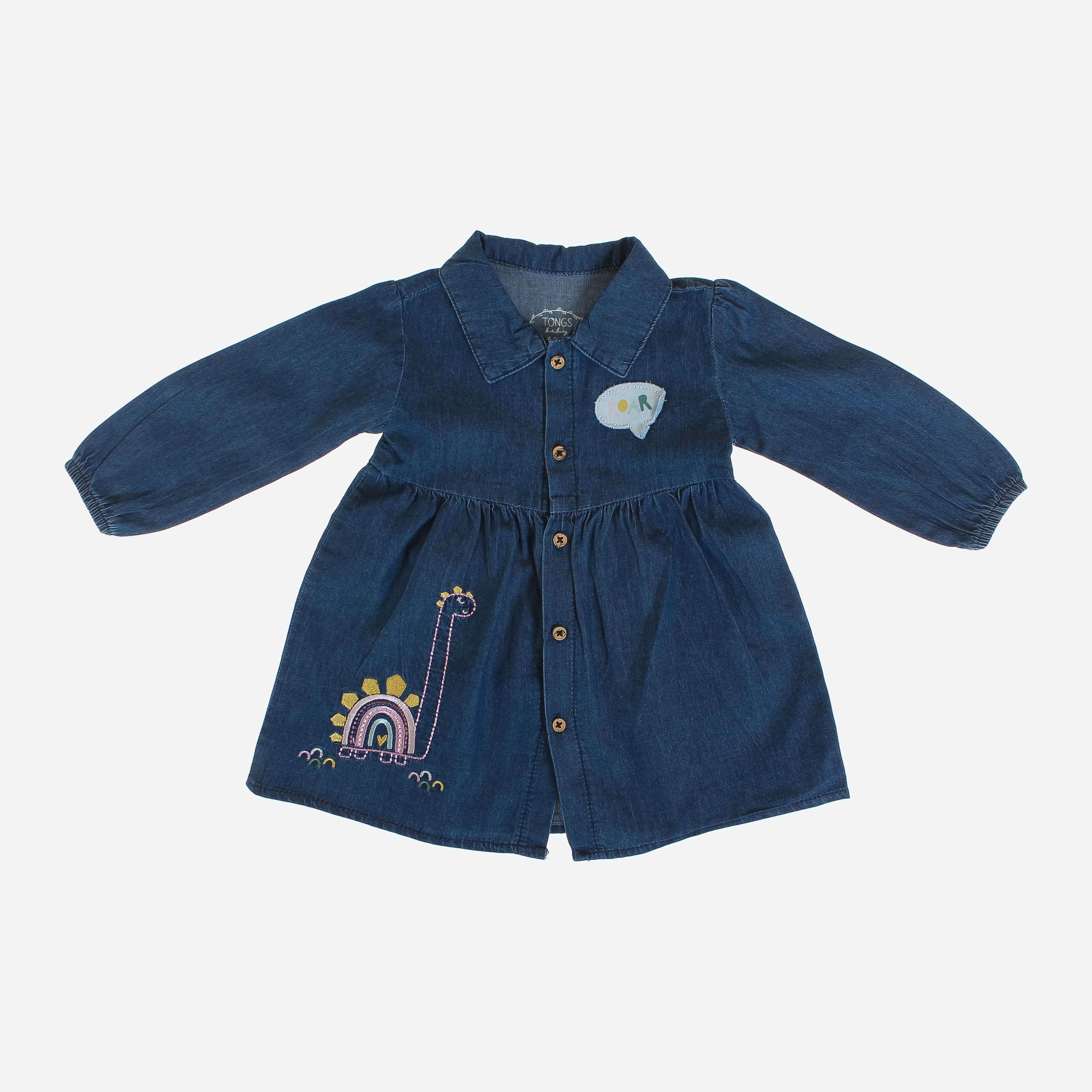 

Платье джинсовое Tongs Baby 2937 86 см Синее