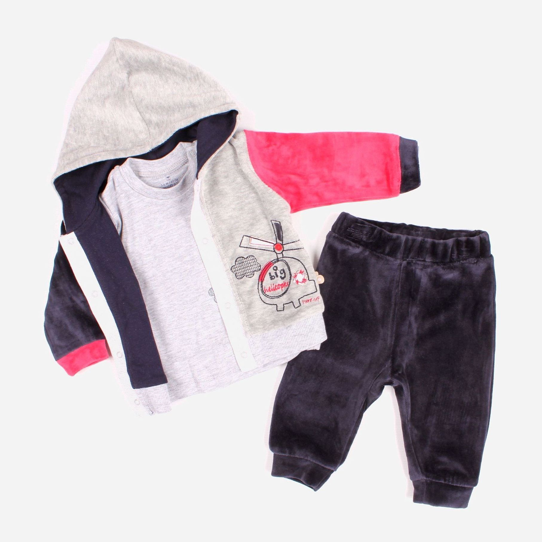 

Спортивный костюм Bibaby 59385 80 см Красный