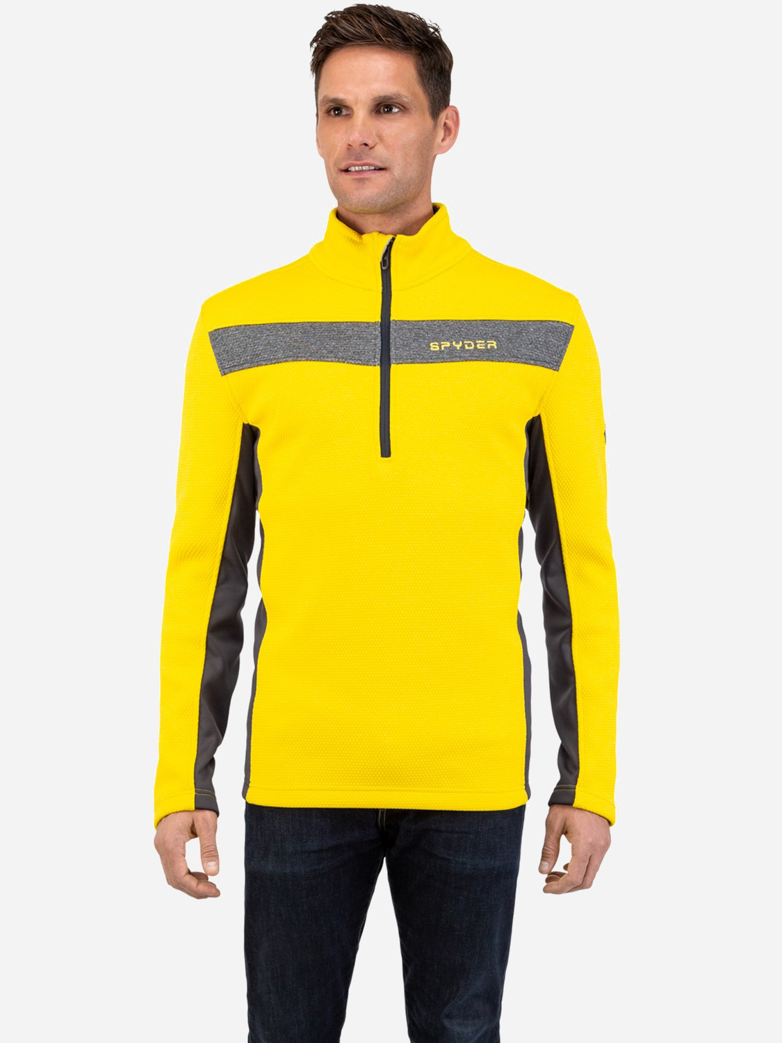 

Толстовка Spyder Encore Half Zip 191252-733 XL Желтая
