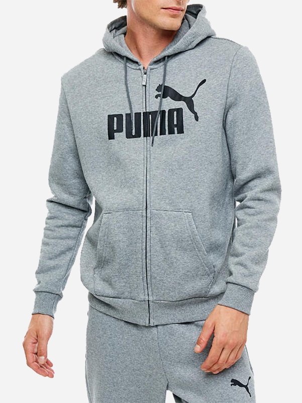 

Толстовка Puma Essentials Fleece Hooded Jkt 85176503 XXS Medium Gray Heather