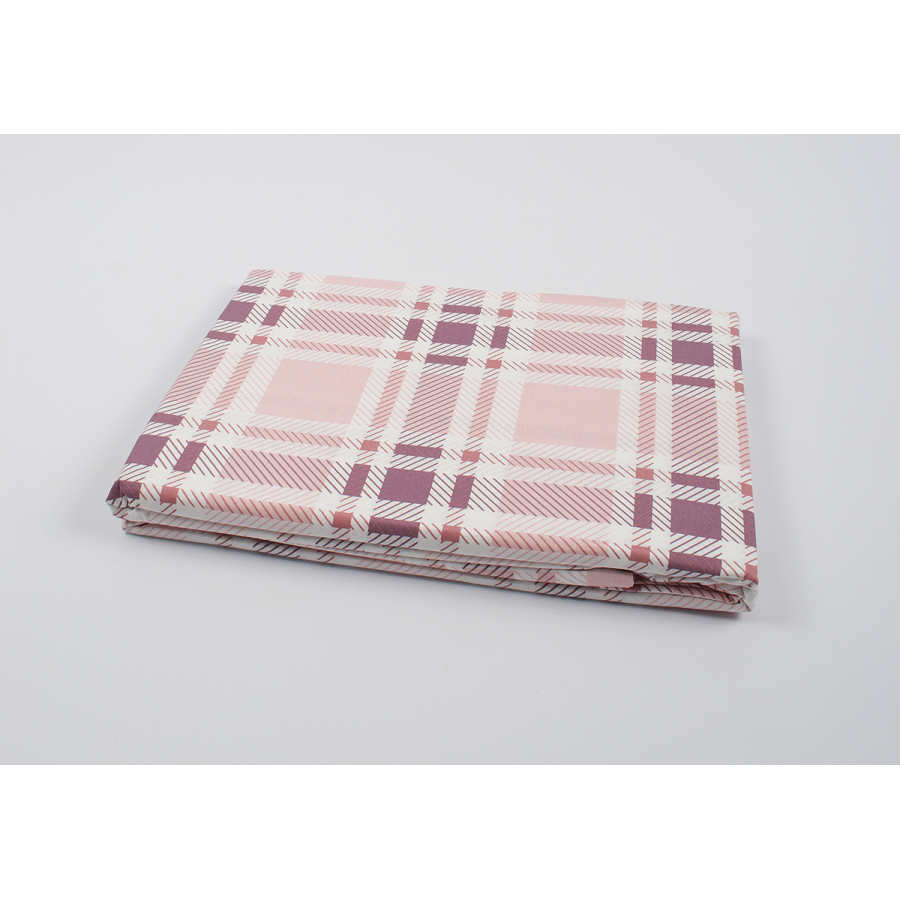 

Современный пододеяльник Plaid Casabel 200х220 см Розовый