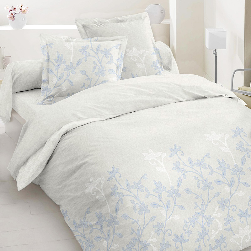 

Набор постельного белья 10128 Time Textile 150х220 см Серый, Голубой