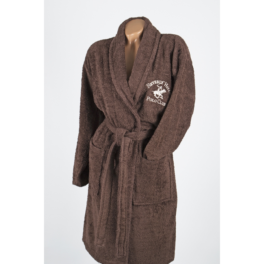 

Современный халат Beverly Hills Polo Club XS/S Коричневый