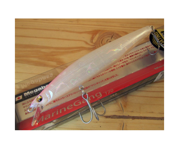 

Воблер Megabass MARINE GANG 120F col. SHELL SKIN PINK (арт.1234909927169)