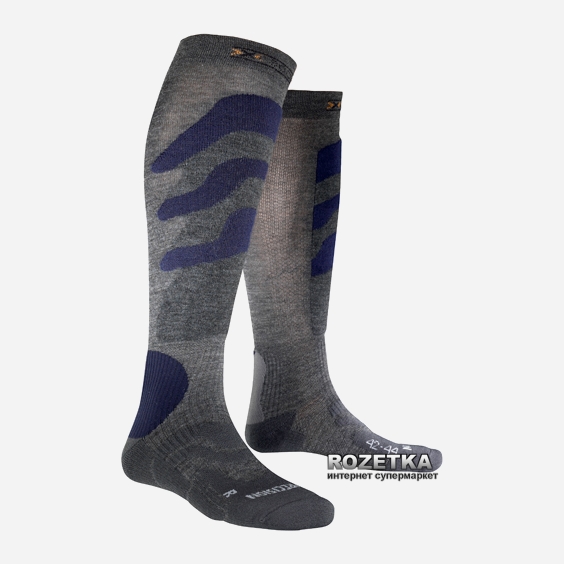 

Носки X-Socks Ski Precision X20291_X41 35/38 Grey-Blue