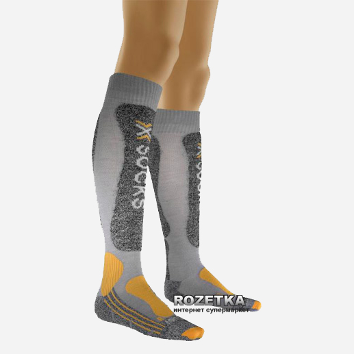 

Носки X-Socks Skiing Light Lady X20234_X81 35/36 Light Grey-Gold