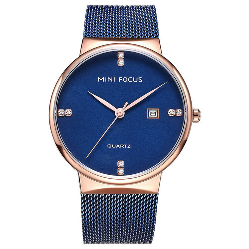 

Часы наручные Mini Focus MF0181G.04 Blue-Cuprum