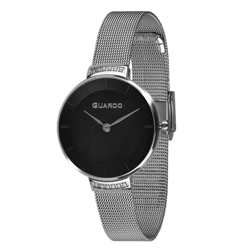 

Часы наручные Guardo 012439-1 Silver-Black