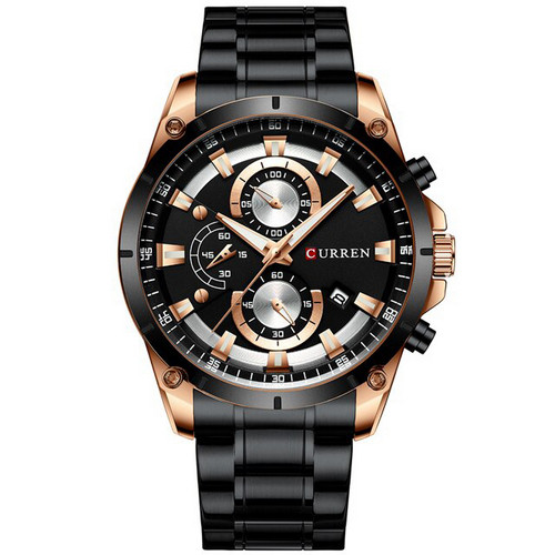 

Часы наручные Curren 8360 Black-Gold