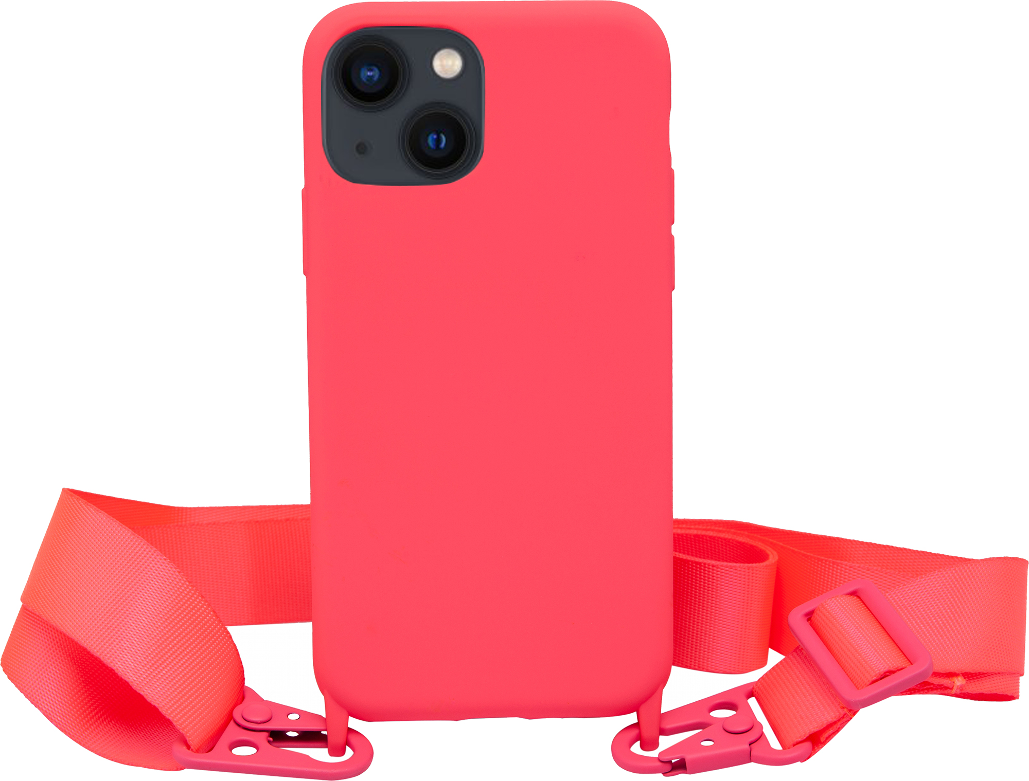 

Панель Necker на ремешке для Apple iPhone 13 Electric Pink (NCRB-13-EP)
