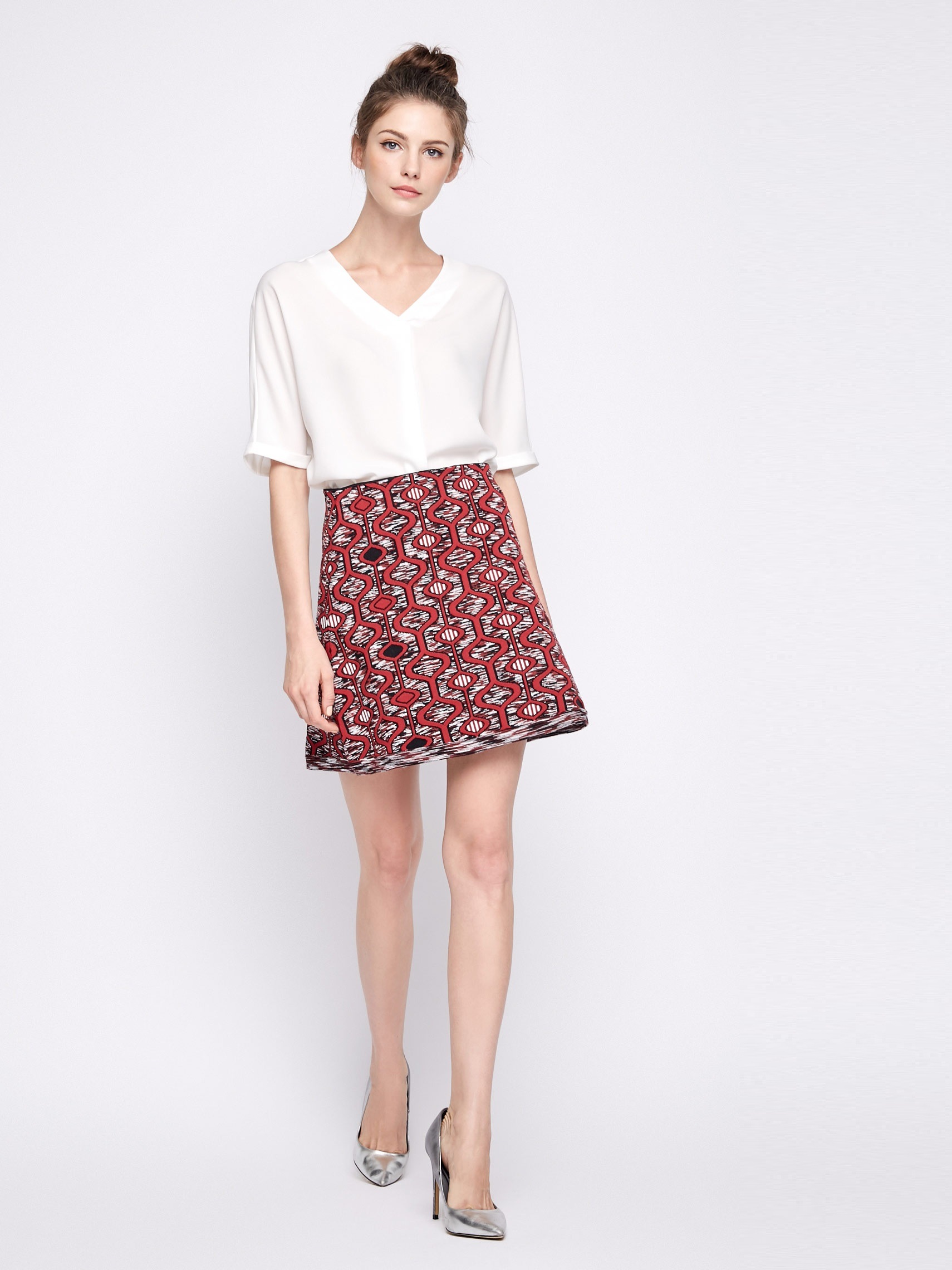 

Юбка Vero Moda 31731J506  Красный, Юбка Vero Moda 31731J506 M Красный