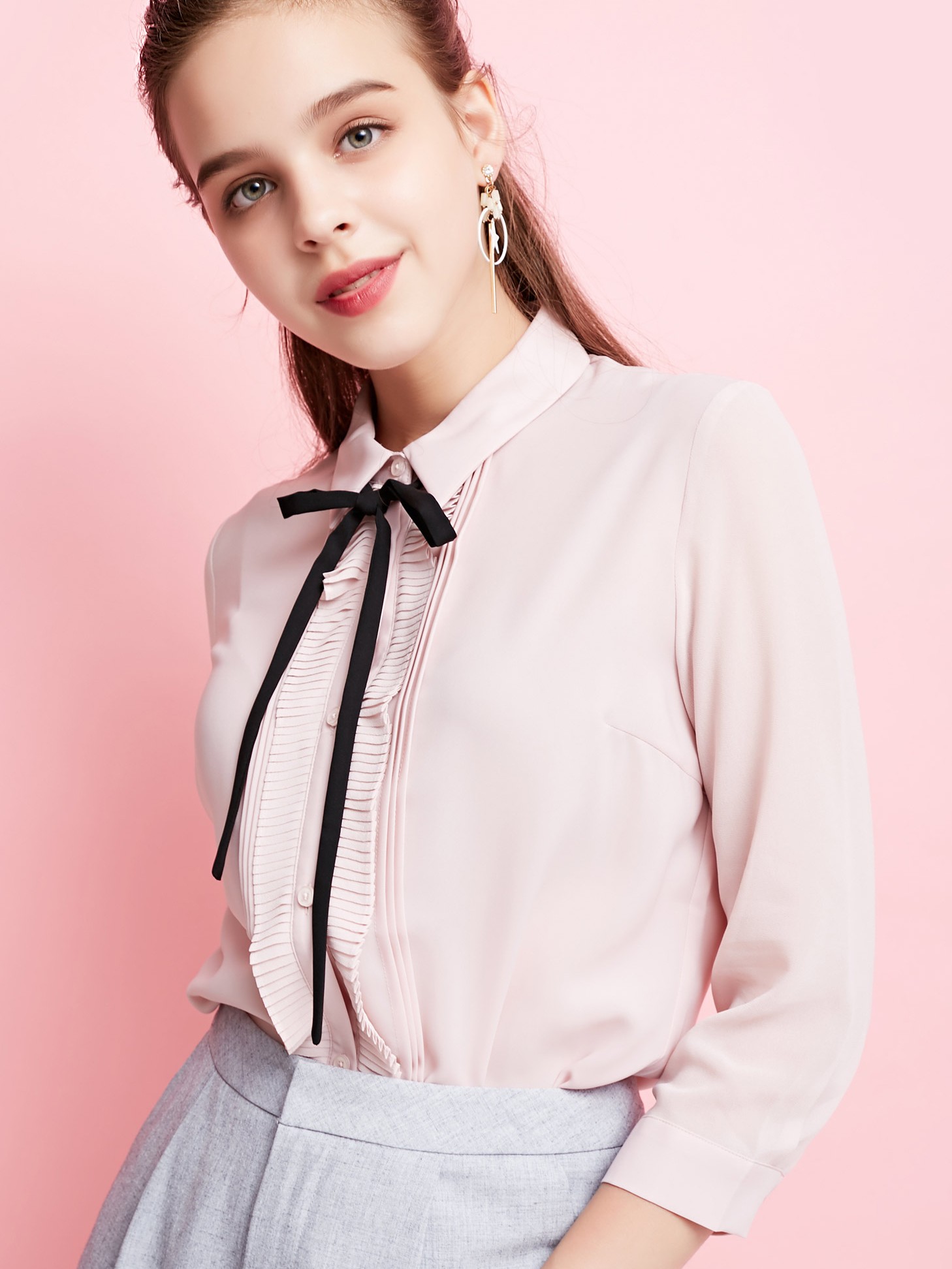 

Рубашка Vero Moda 317331502  Розовый, Рубашка Vero Moda 317331502 S Розовый