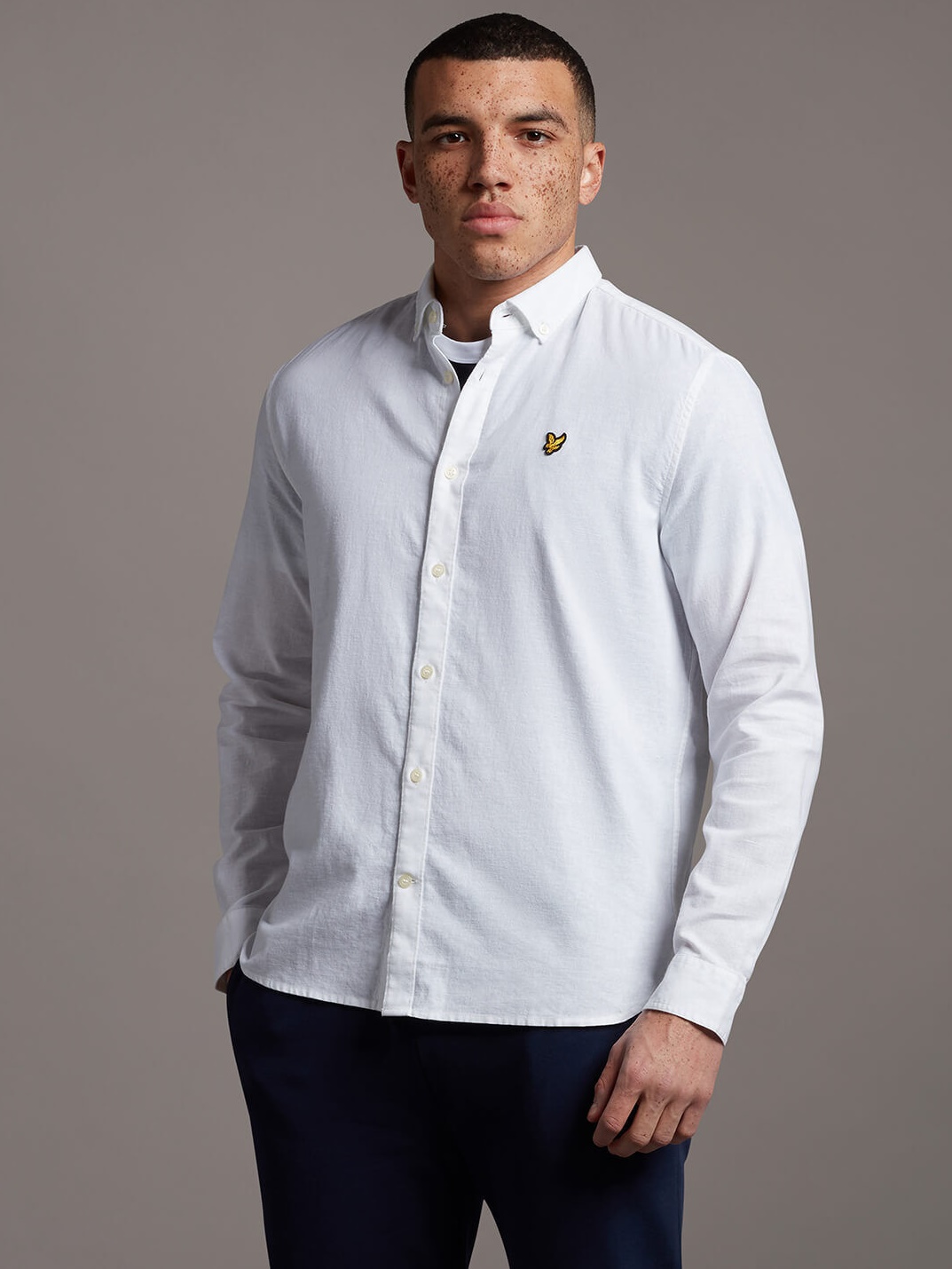 

Рубашка Lyle & Scott 281021/19  Белый, Рубашка Lyle & Scott 281021/19 L Белый