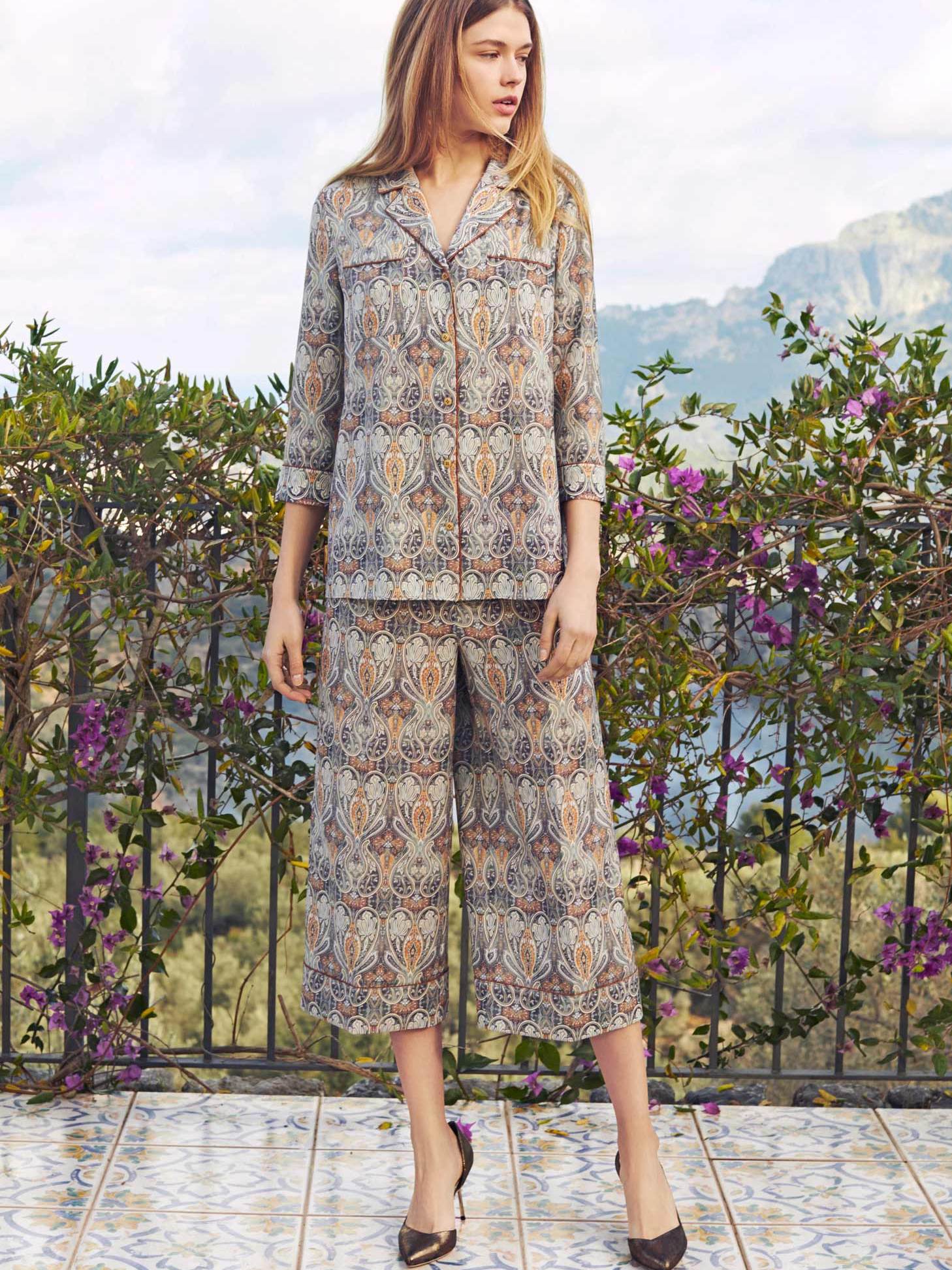 

Брюки с принтом Vero Moda 31726J501  Бежевый, Брюки с принтом Vero Moda 31726J501 XS Бежевый