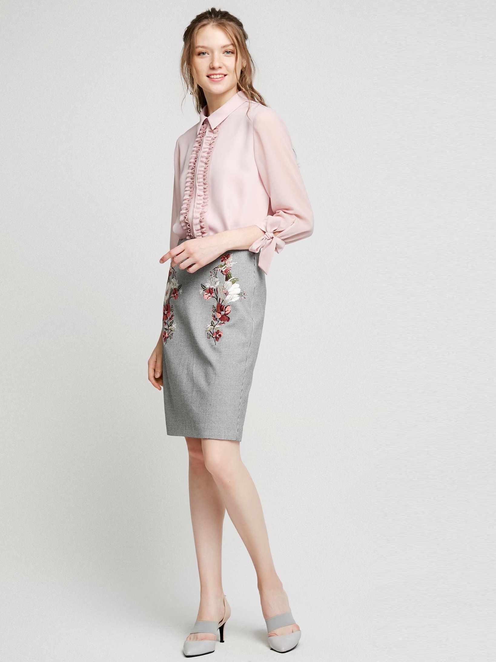 

Юбка Vero Moda 317316504  Серый, Юбка Vero Moda 317316504 L Серый
