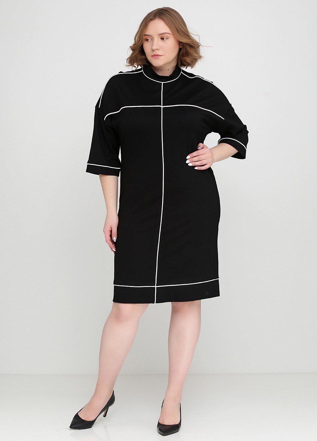 

Платье Alkis Fashion 947895  Черное, Платье Alkis Fashion 947895 46 Черное