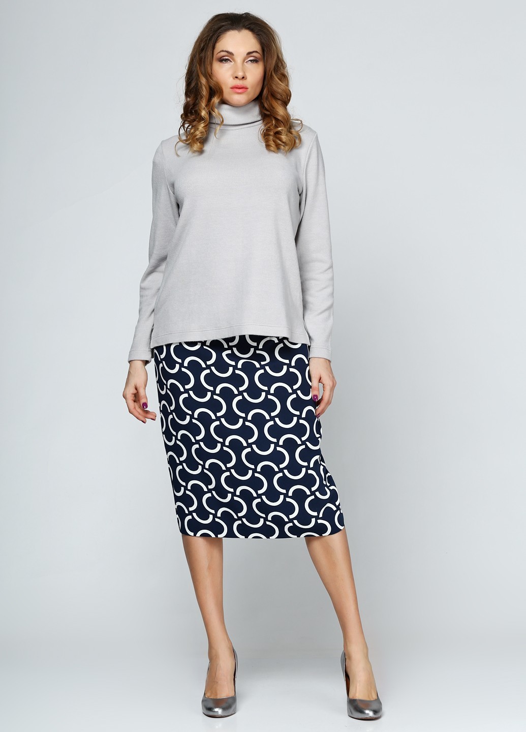 

Юбка Alkis Fashion 913095  Комбинированная, Юбка Alkis Fashion 913095 42 Комбинированная
