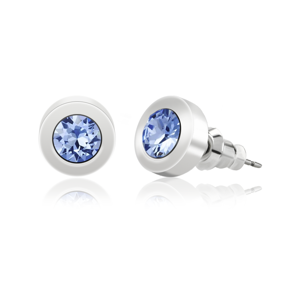 

Пусеты KOBI Tora с кристаллами Swarovski Ø 4 мм модели 7440-2605-17-32