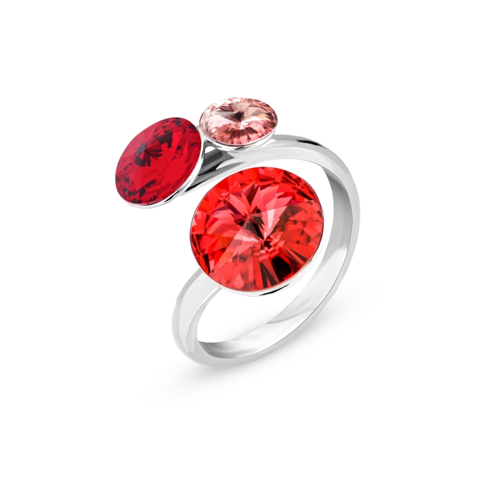 

Серебряное кольцо SPARK Lollipop со Swarovski модели P11223LSI