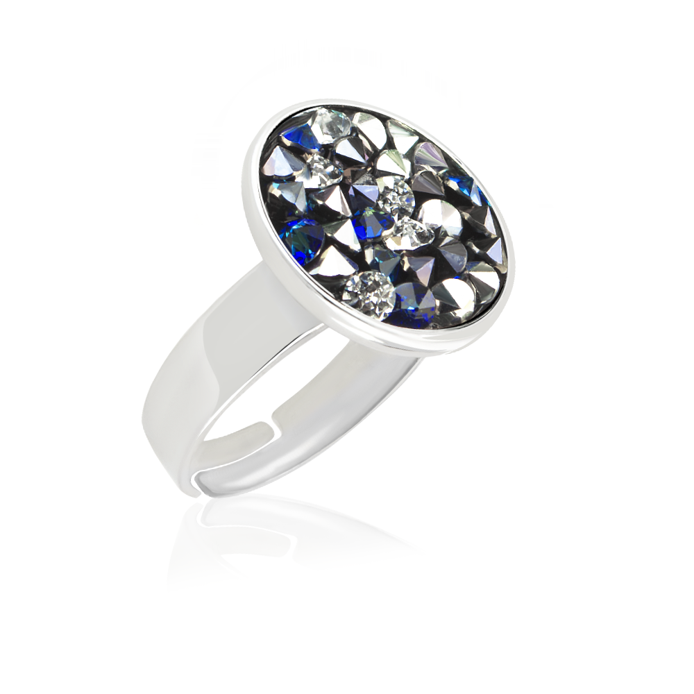 

Безразмерное кольцо KOBI REMI с кристаллами Swarovski модели 7470-0662-99-32