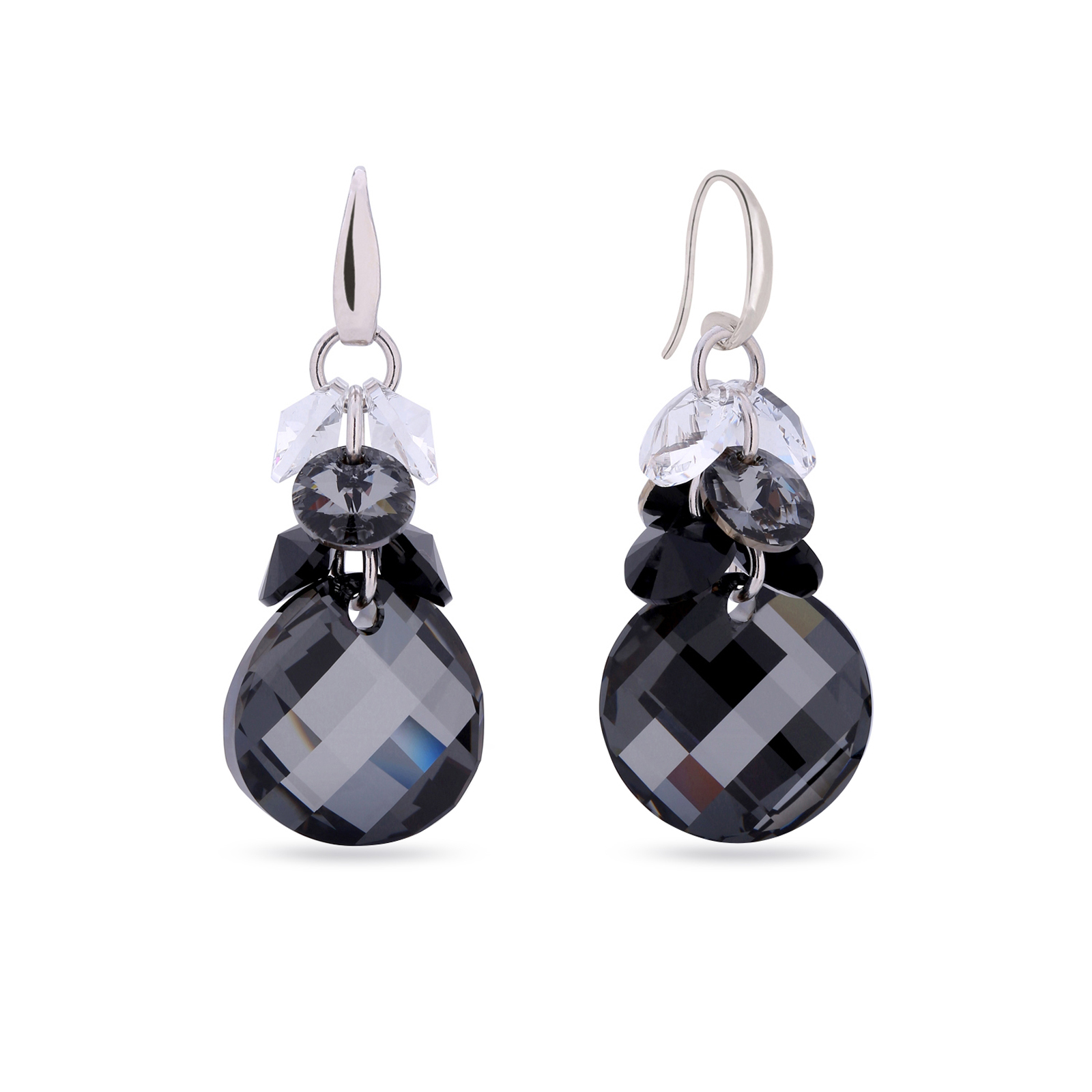 

Серебряные серьги SPARK Luna Dives со Swarovski модели KWP6621SN