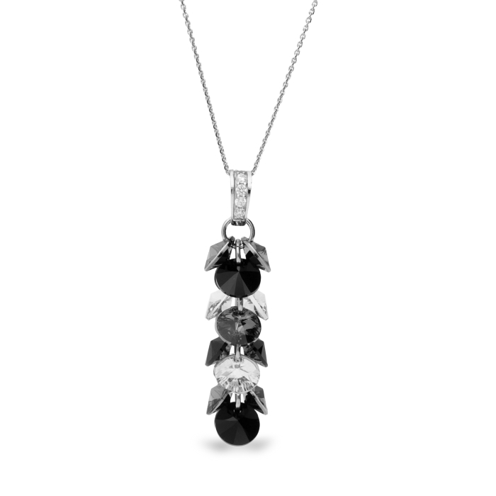 

Серебряный кулон c цепочкой SPARK Frou-Frou со Swarovski модели ND6428SNJC