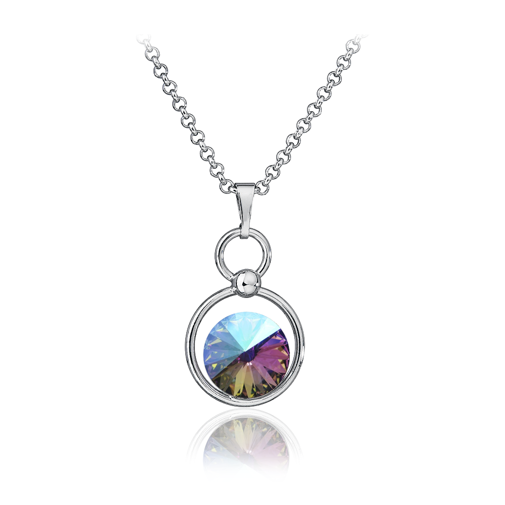 

Кулон c цепочкой KOBI HLOYA со Swarovski 12 мм модели 7430-5810-51-32