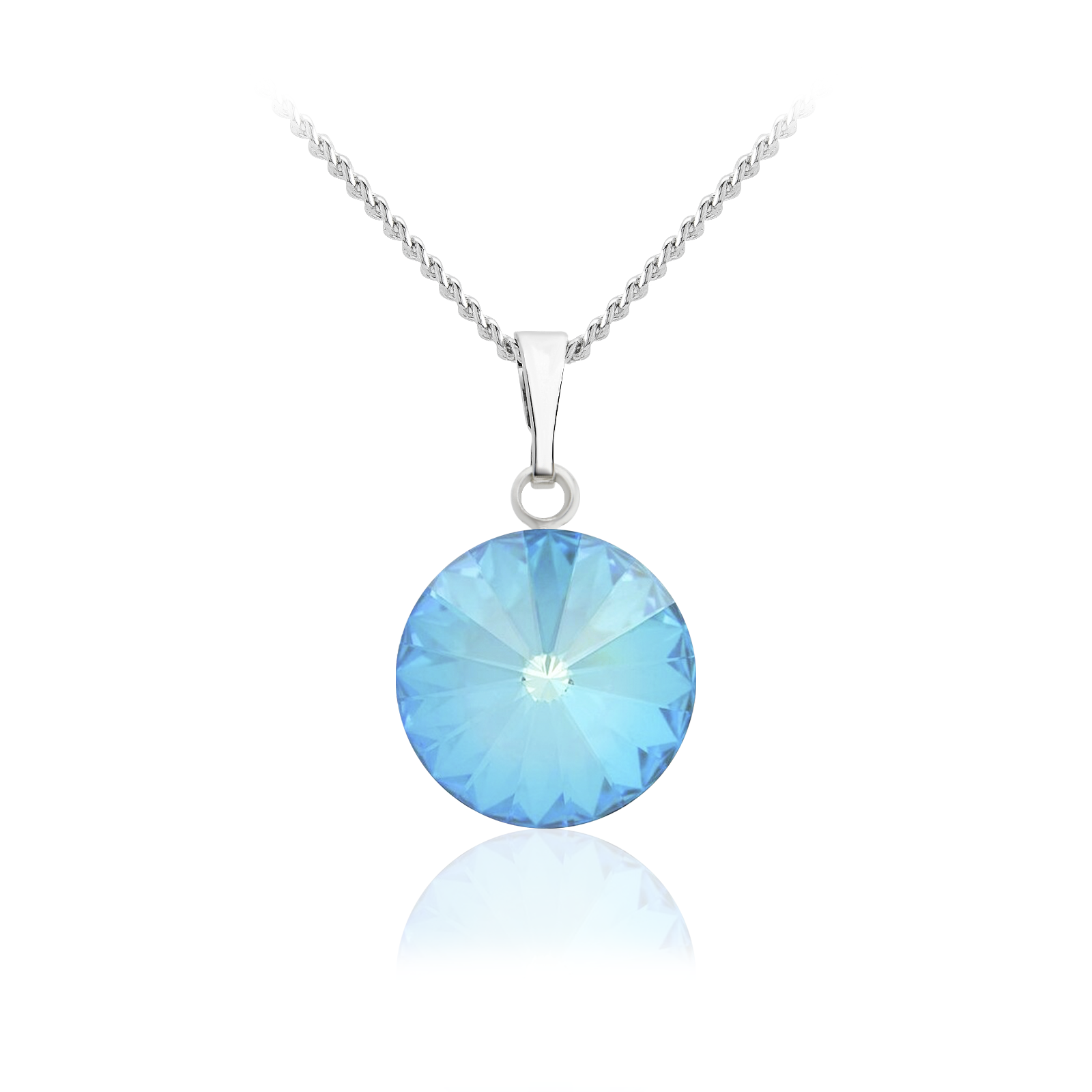 

Кулон c цепочкой KOBI RIVOLI 14 мм со Swarovski модели 7730-1187-58-32