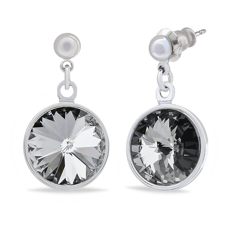 

Серьги KOBI RIVOLI KOLO 12 мм со Swarovski модели 7740-1076-37-32