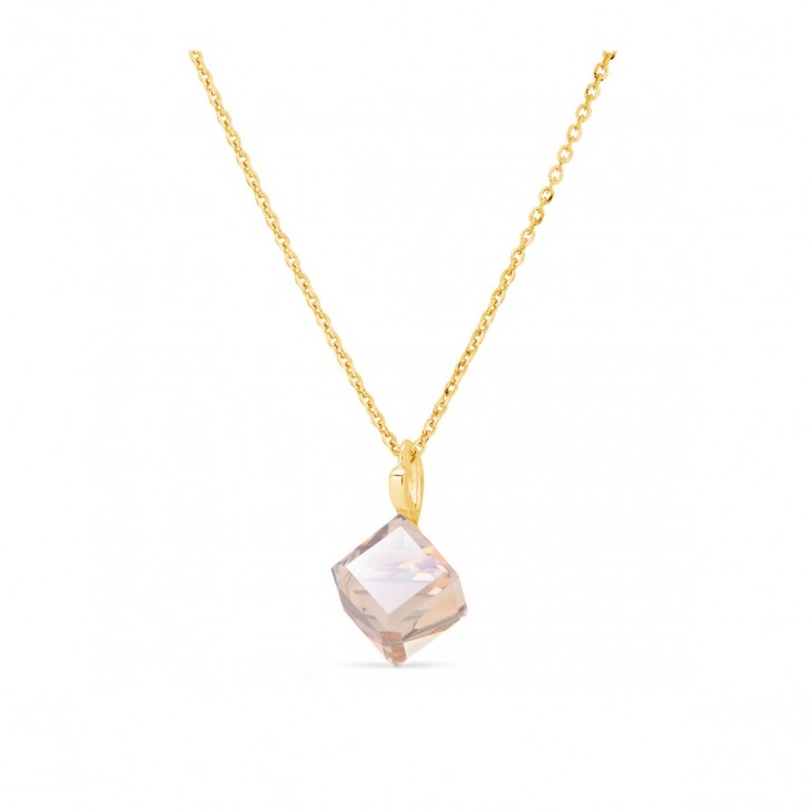 

Серебряный кулон c цепочкой SPARK Cube со Swarovski модели NG48418GS