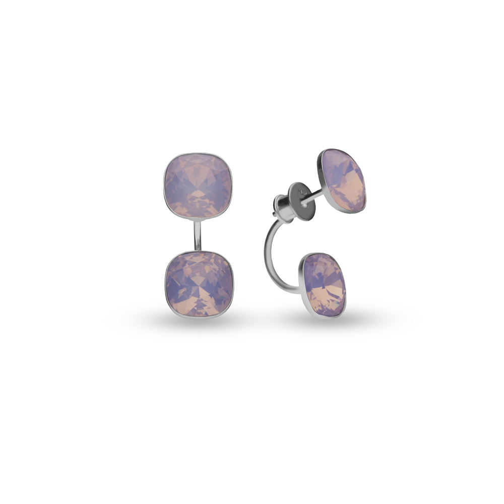 

Серебряные серьги SPARK Netta со Swarovski модели KF447010RW