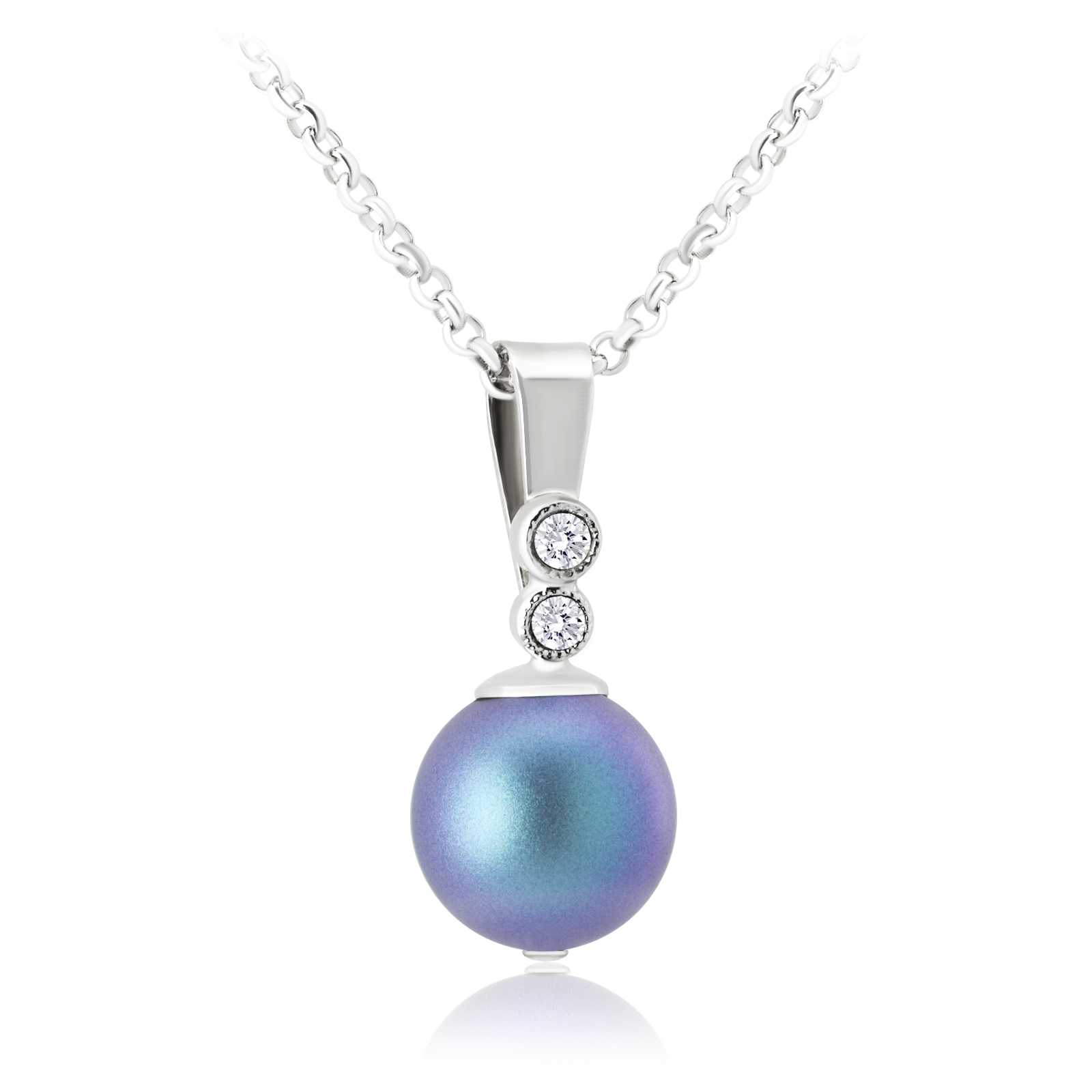 

Кулон c цепочкой KOBI Eli с жемчугом Swarovski 10 мм модели 7430-6115-03-32