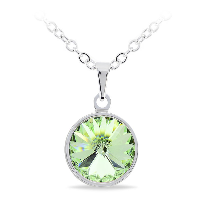 

Кулон c цепочкой KOBI RIVOLI 1 со Swarovski 12 мм модели 7430-4806-24-32