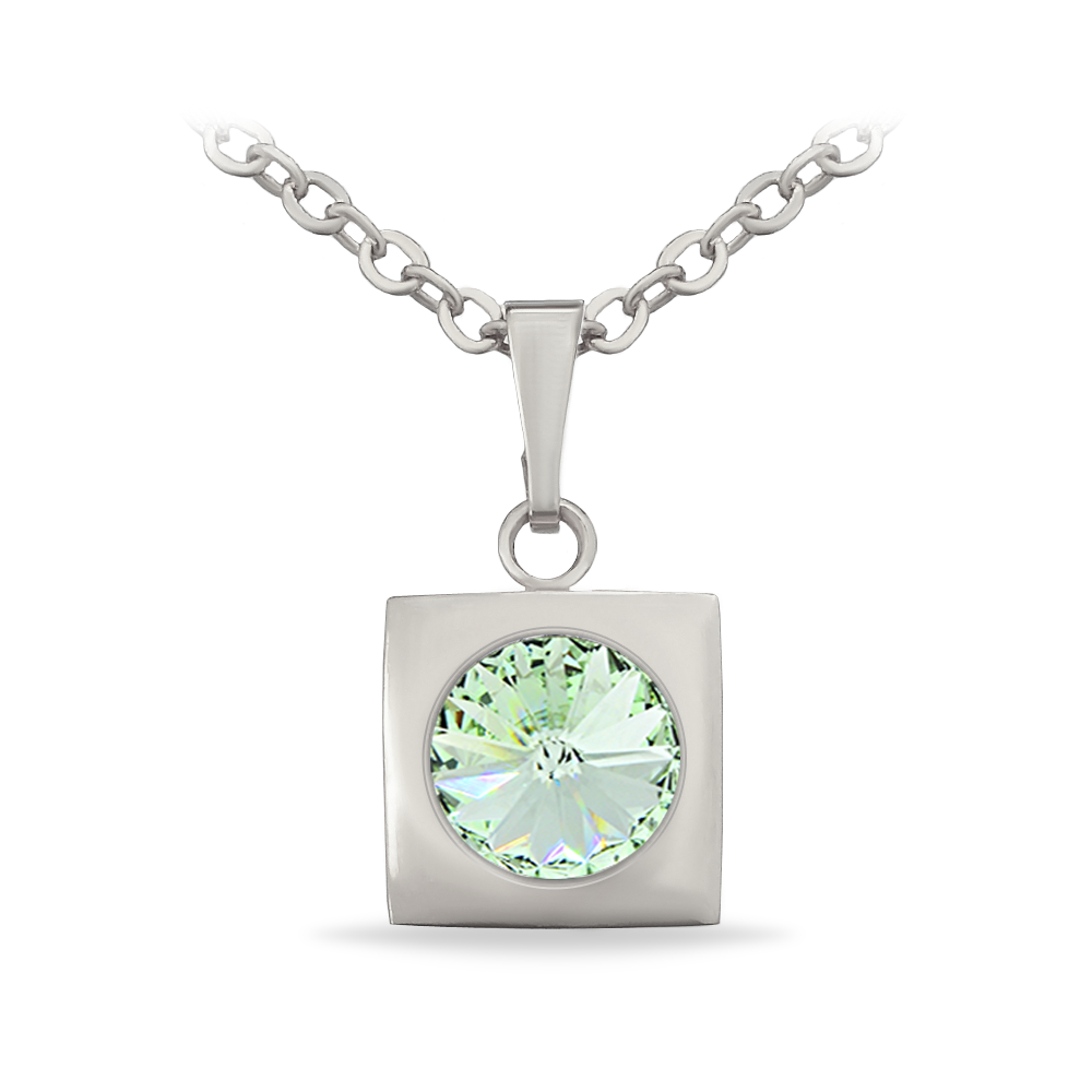 

Кулон c цепочкой KOBI JILL со Swarovski 6 мм модели 7730-1405-24-32