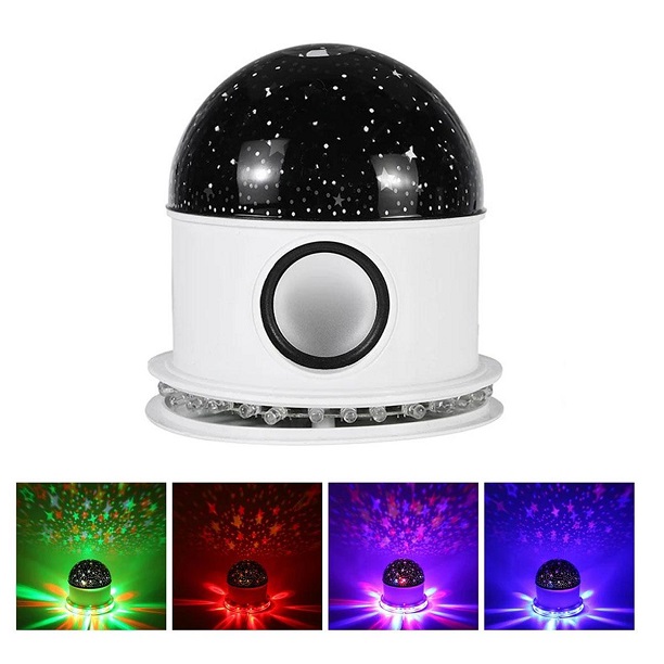 

Диско шар LED Crysal Magic Ball с Bluetooth USB светомузыкой динамиками (3899)