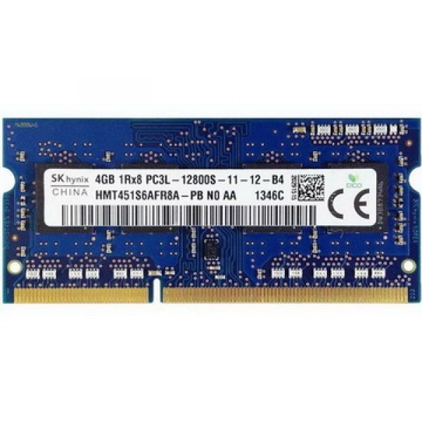 

SO-DIMM 4GB/1600 DDR3L Hynix (HMT451S6AFR8A-PB) Refurbished