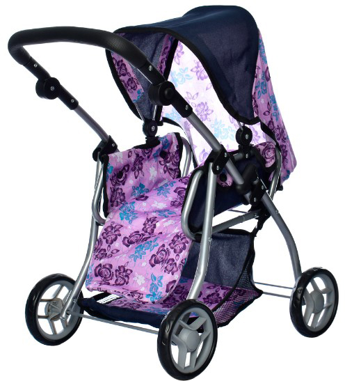 

Коляска для кукол Melogo 9672 violet (Melogo 9672 violet)