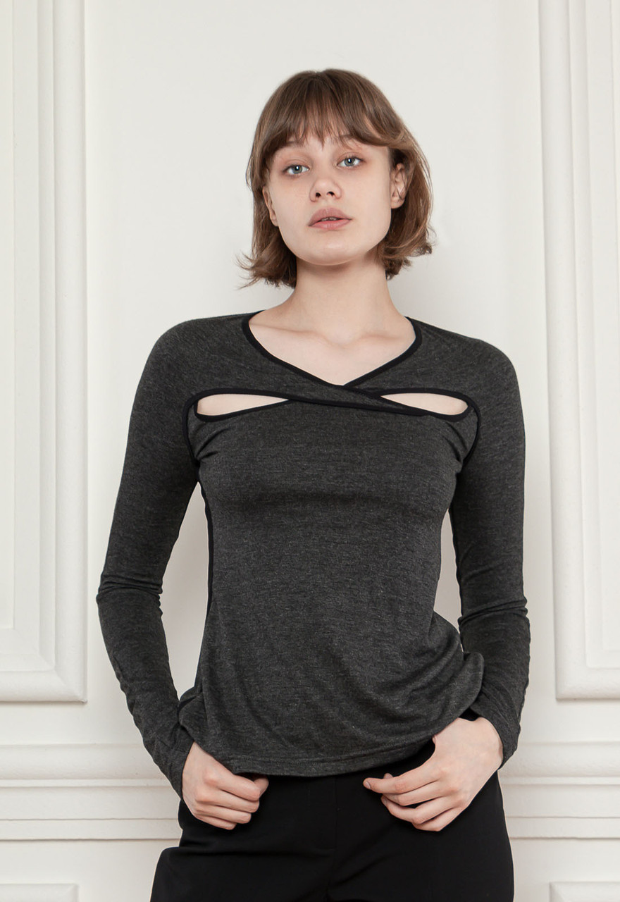 

Джемпер Dolcedonna Ария / серый ТП-21231, Джемпер Dolcedonna Ария 46/48 серый ТП-21231