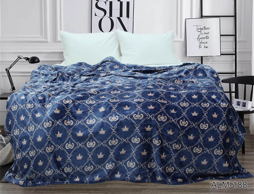 

Плед из велсофта TAG Tekstil ALM188 200x220 PledVL-146e