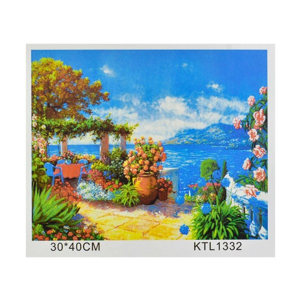 

Картина по номерам Bambi KTL 1332 "Морской пейзаж", 40х30см (BAM005725)