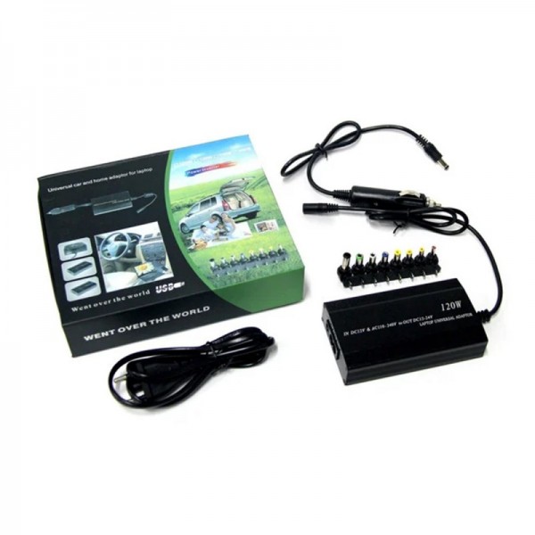 

Блок питания Адаптер универсальный для ноутбуков 901 (12v 220v) (NU002337)