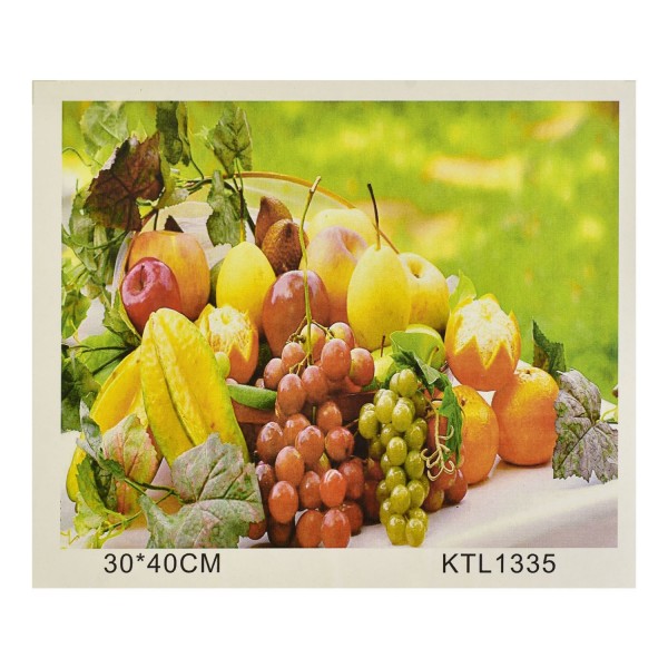 

Картина по номерам Bambi KTL 1335 "Натюрморт", 40х30см (BAM005728)