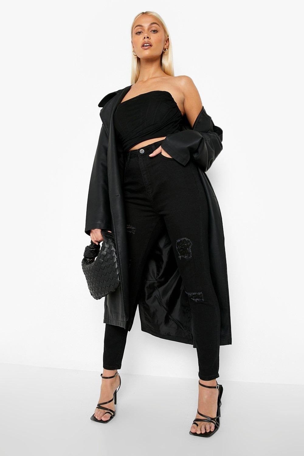 

Джинсы Boohoo 36 черный 5059383539925