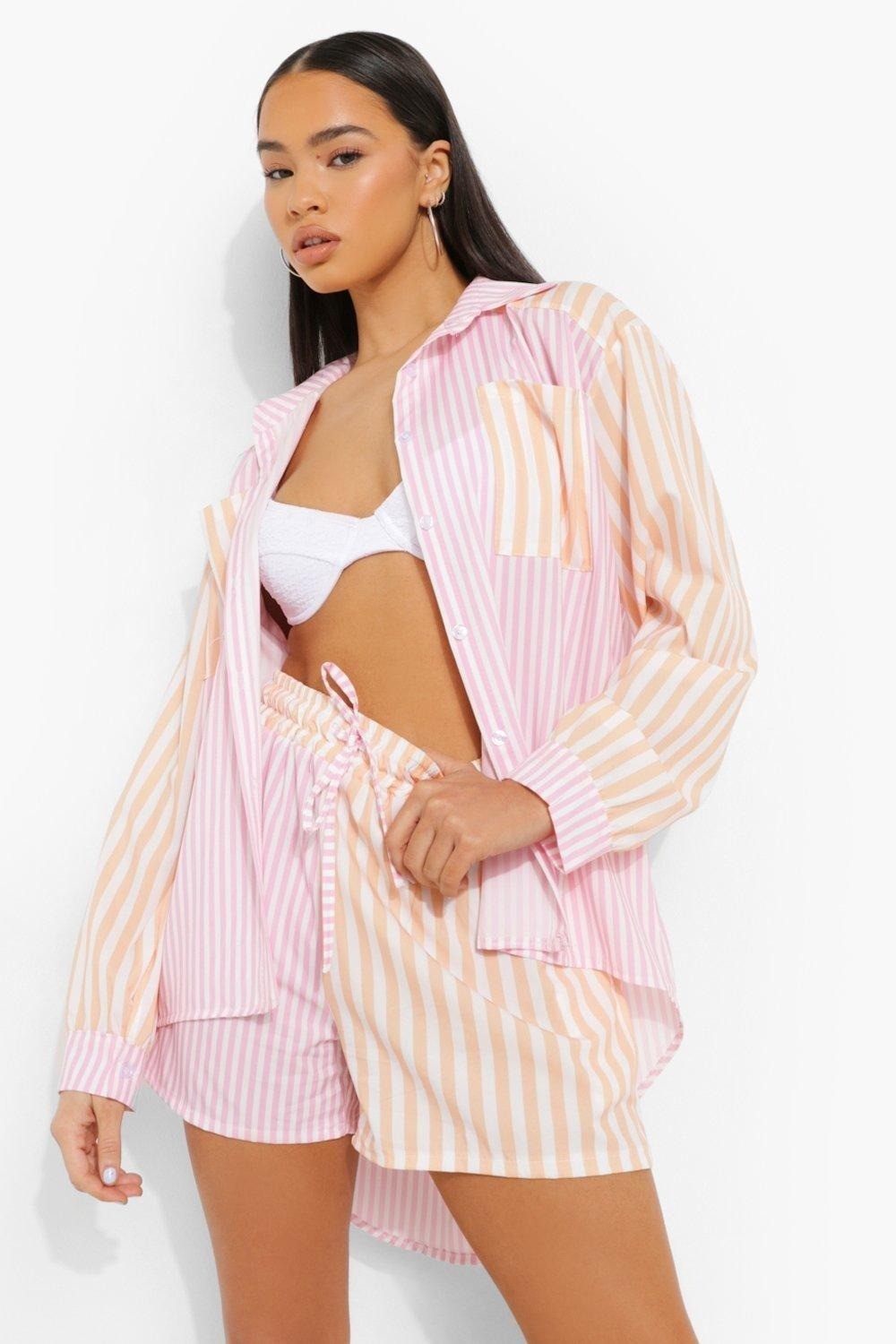 

Рубашка Boohoo  розовый 5059383539947, Рубашка Boohoo 38 розовый 5059383539947